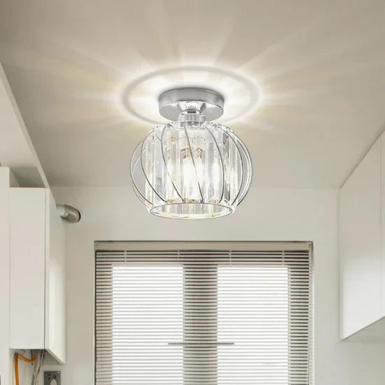 Panacea Modern Glass Ceiling Lamp