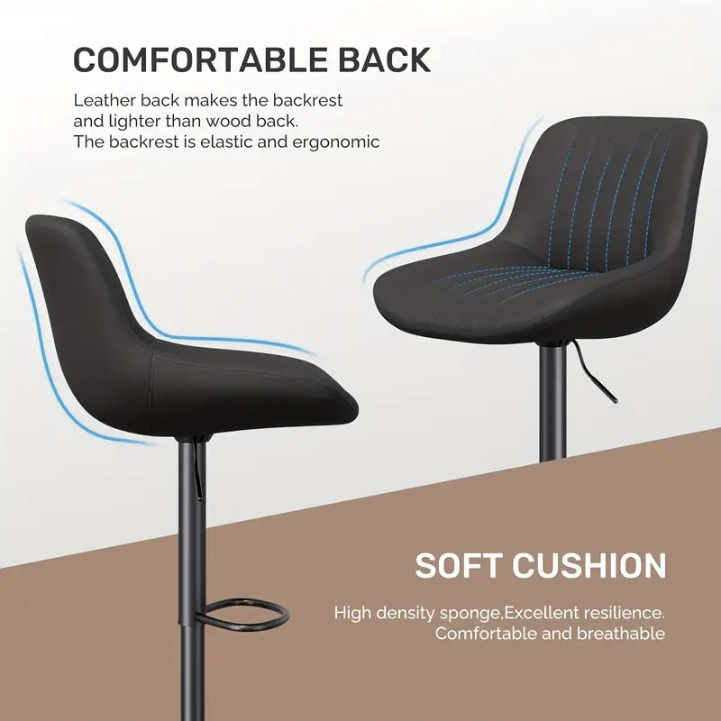 Leather Barstool