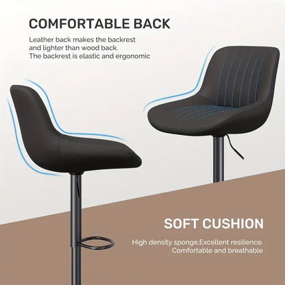 Leather Barstool