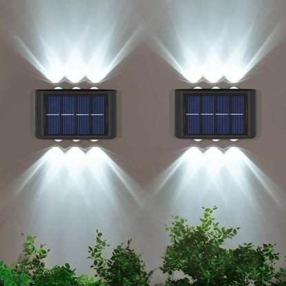 Solar LED Wall Lights (Pack of 2)