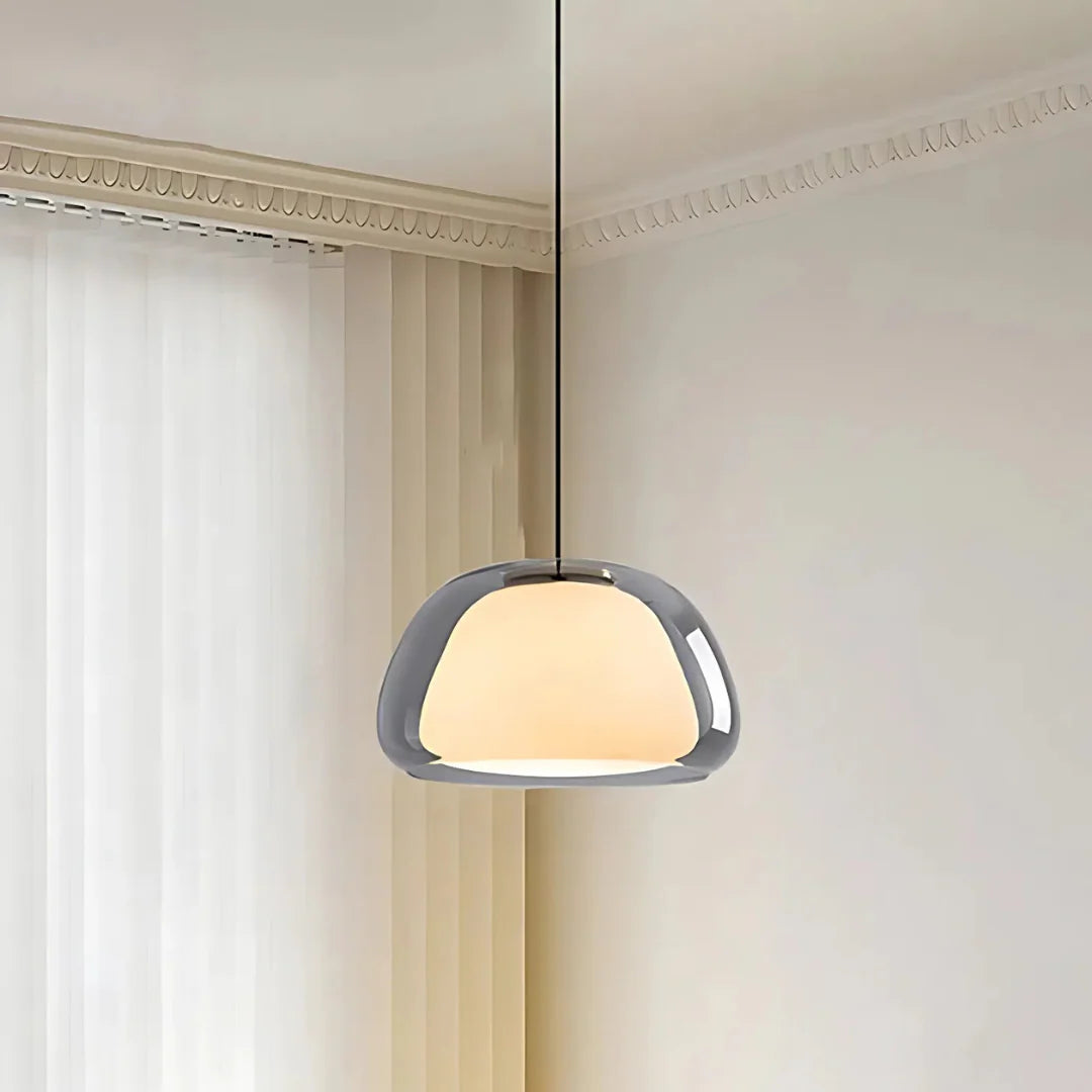 Serenza Modern Glass Pendant Lamp for Living Room & Dining Table