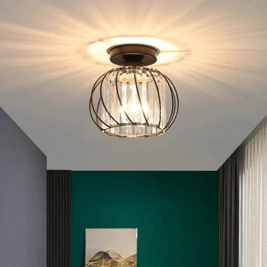 Panacea Modern Glass Ceiling Lamp