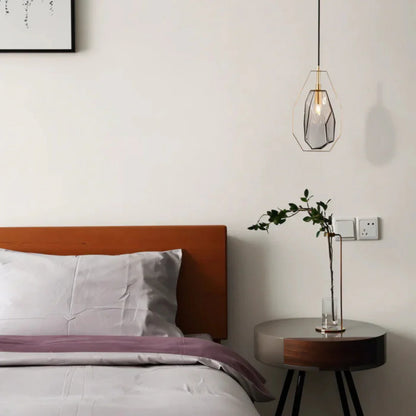 Flavia Minimalist Glass Pendant Lamp