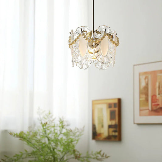 Aetha Flower-shaped pendant lamp