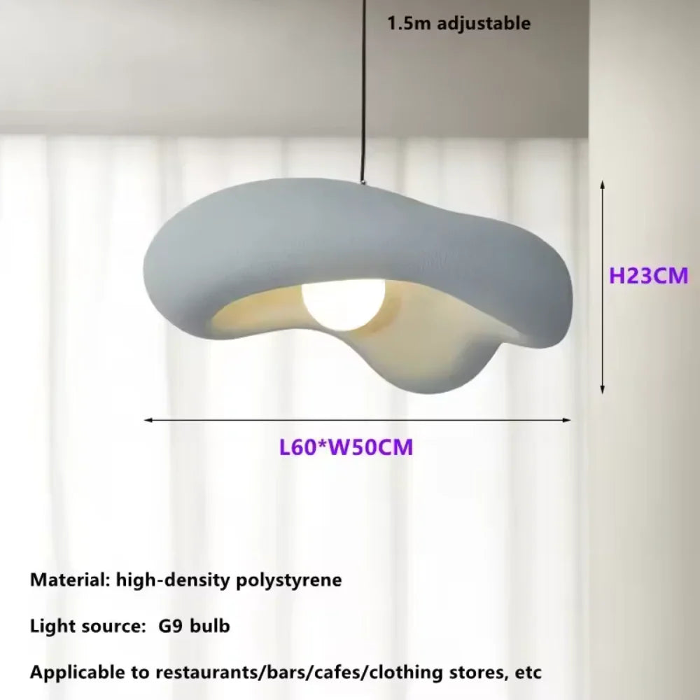 Melistara Wabi Sabi Nordic LED Pendant Lamp for Bedroom, Dining Table, and Café