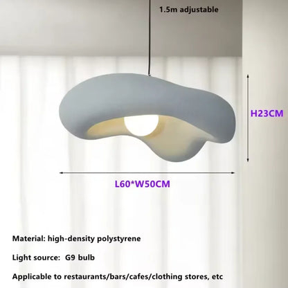 Melistara Wabi Sabi Nordic LED Pendant Lamp for Bedroom, Dining Table, and Café