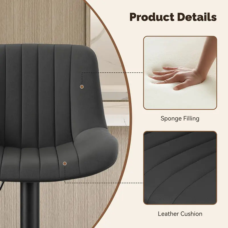 Leather Barstool