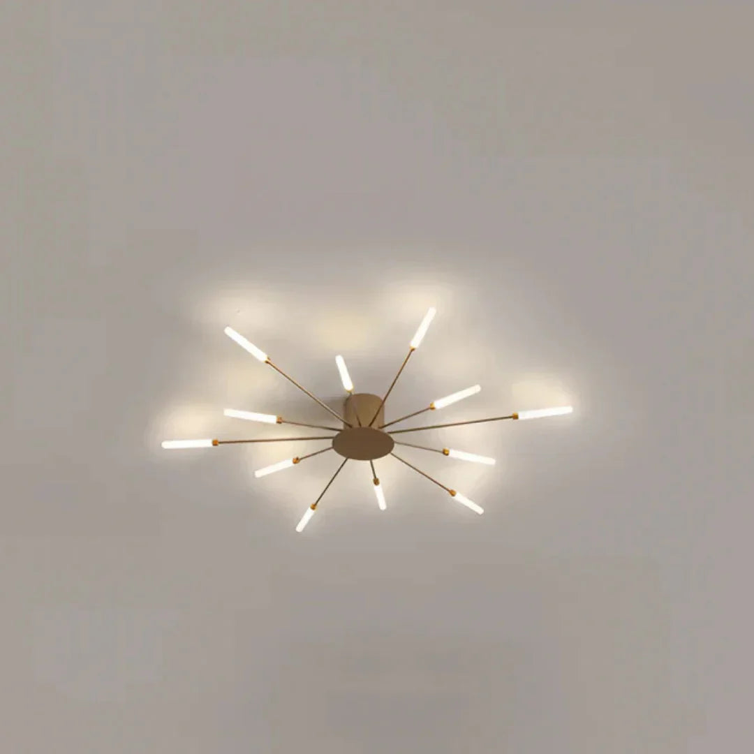 Spiral Luxury LED Ceiling Lamp | Stylish Ceiling Light for Living Room