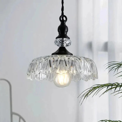 Aelius Stylish Retro Glass Pendant Lamp