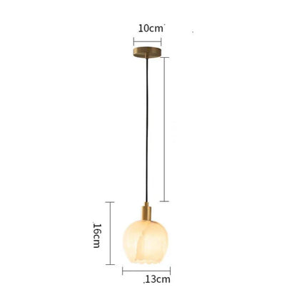 Atalanta Luxury Alabaster Pendant Lamp