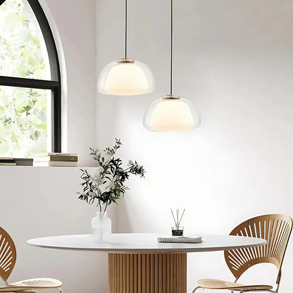Serenza Modern Glass Pendant Lamp for Living Room & Dining Table