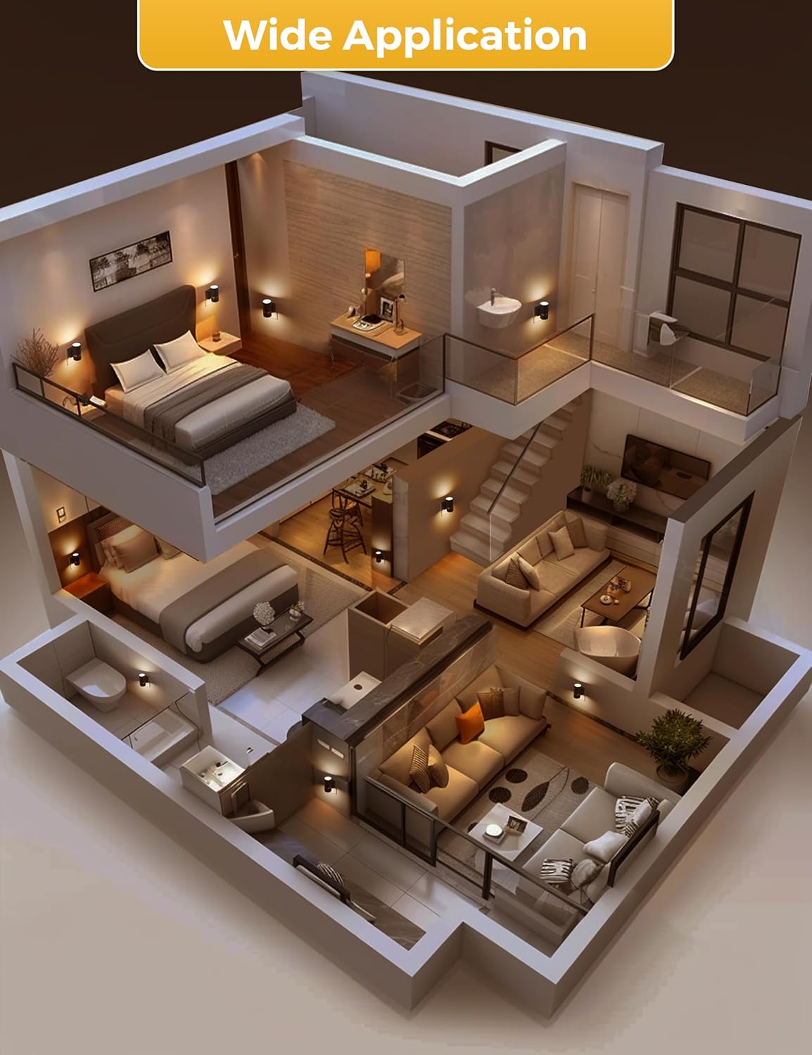 Casa Solaro™ Lumilight Luxe (Pack of 2)