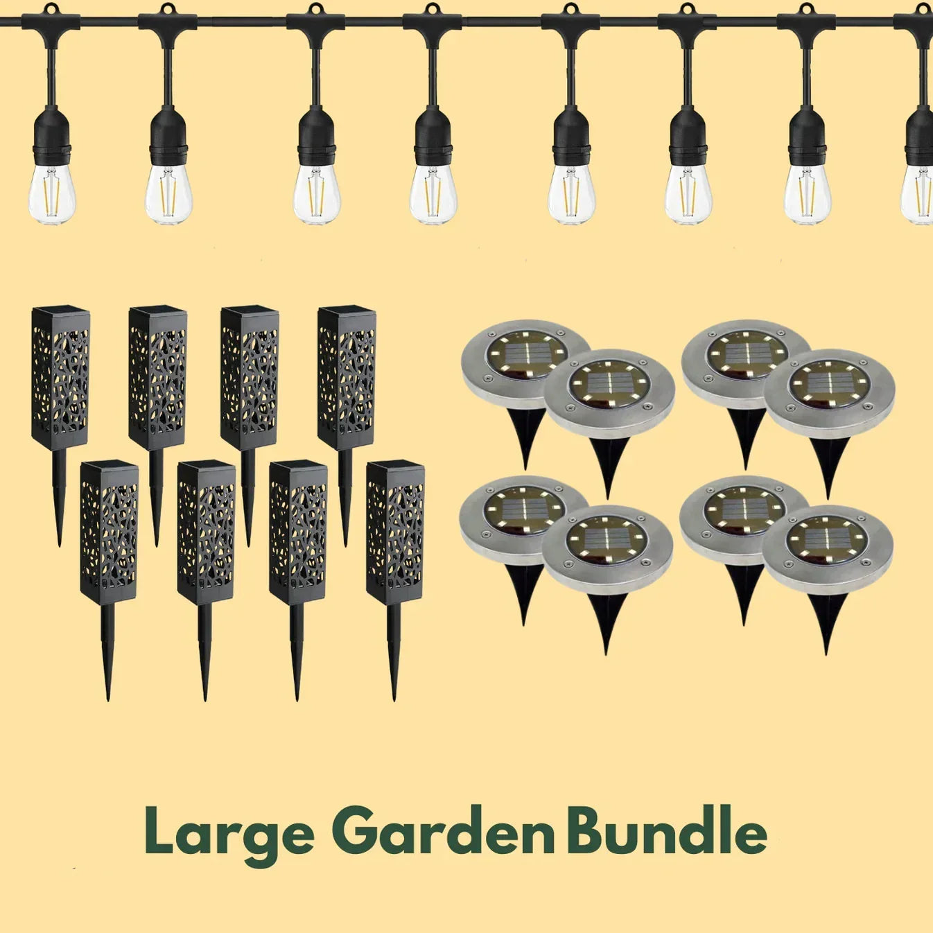 Casa Solaro™ Large Garden Bundle