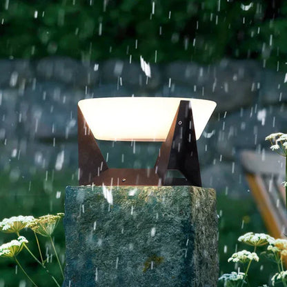 Vita Stylish Solar-Powered Outdoor Lamp