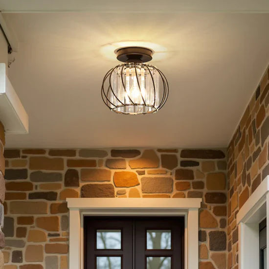 Panacea Modern Glass Ceiling Lamp
