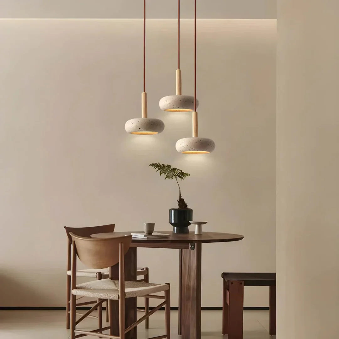 Faustina Travertine Pendant Lamp