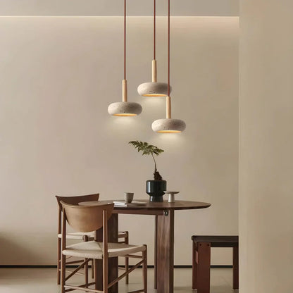 Faustina Travertine Pendant Lamp