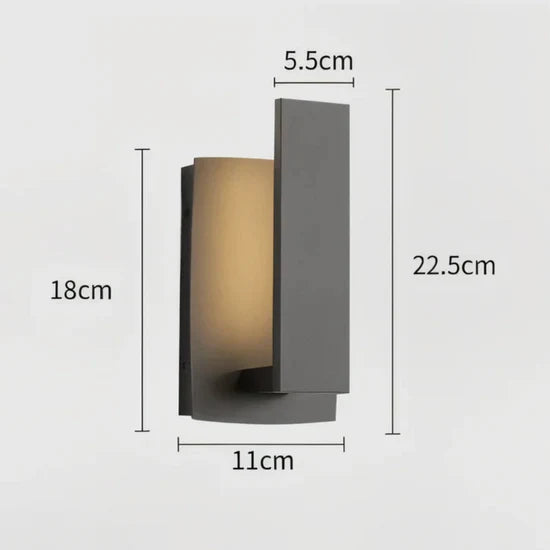 Lyrux Minimalist LED Outdoor Lamp