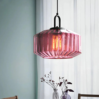 Mireta Retro Colored Glass Pendant Lamp
