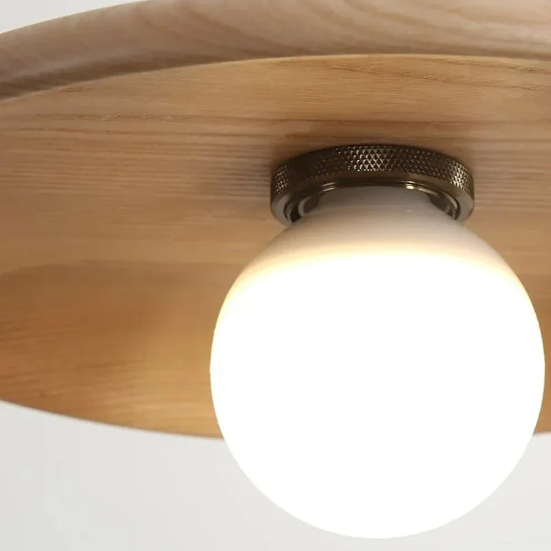 Virena Nordic Minimalist Wooden LED Pendant Lamp