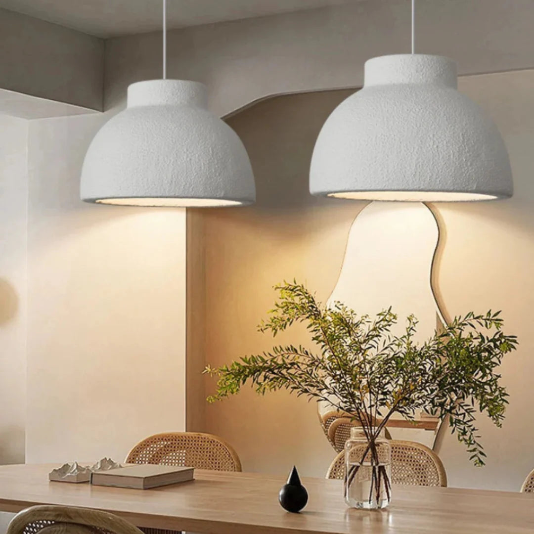 Amara Minimalist Scandinavian Pendant Lamp made of Polystyrene