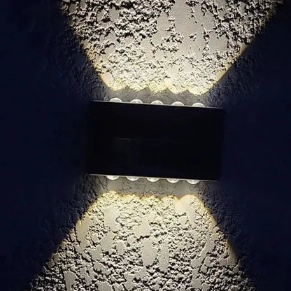 Solar LED Wall Lights (Pack of 2)