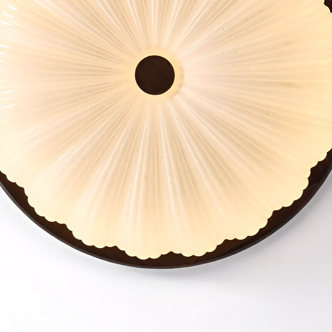 Talena American Vintage Wooden Retro LED Ceiling Lamp