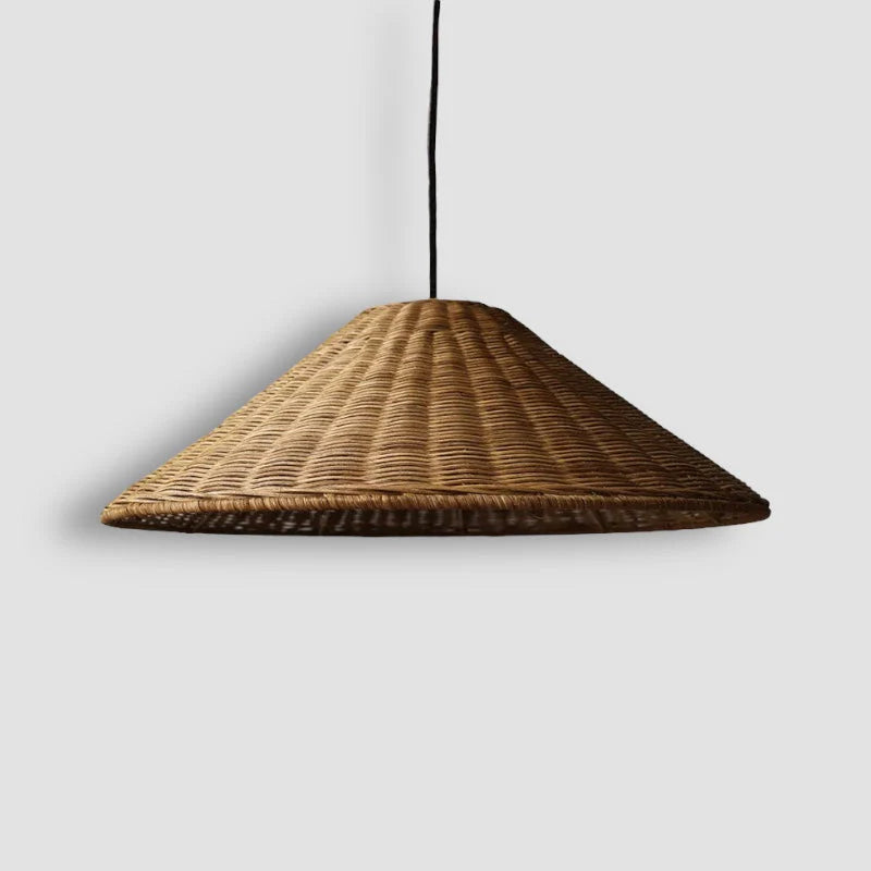 Aurethia Scandinavian LED Pendant Lamp Made of Bamboo