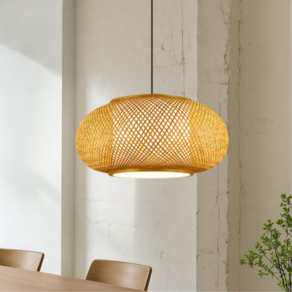 Vivara Bamboo Pendant Lamp with Natural Design