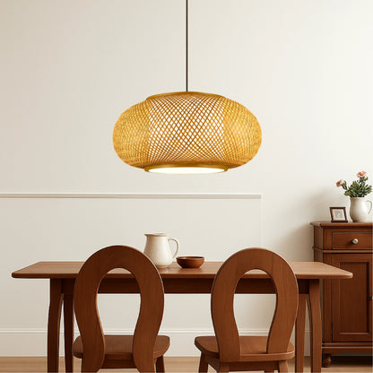 Vivara Bamboo Pendant Lamp with Natural Design