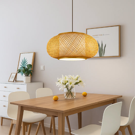 Vivara Bamboo Pendant Lamp with Natural Design