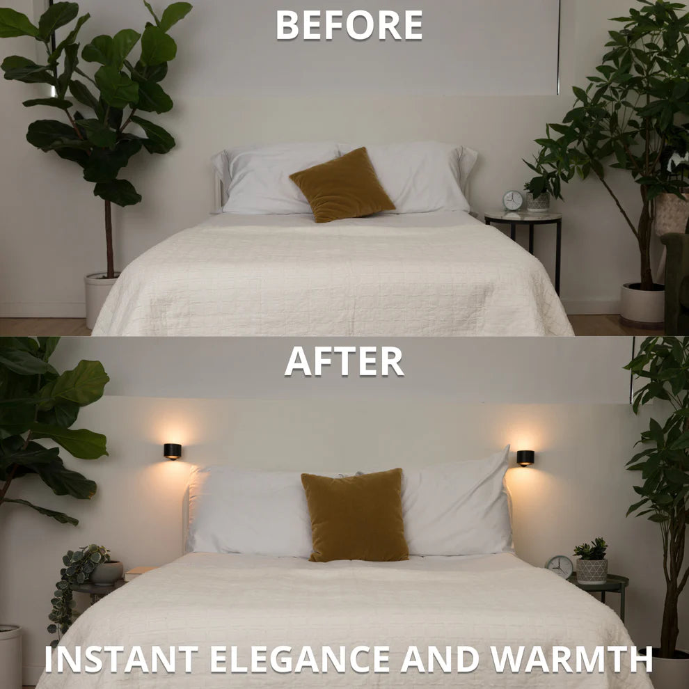 360° Infinity Wall Light (Pack of 2)