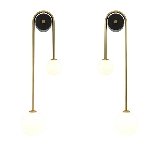 Florania Wall Lamp with Arc-Shaped Design