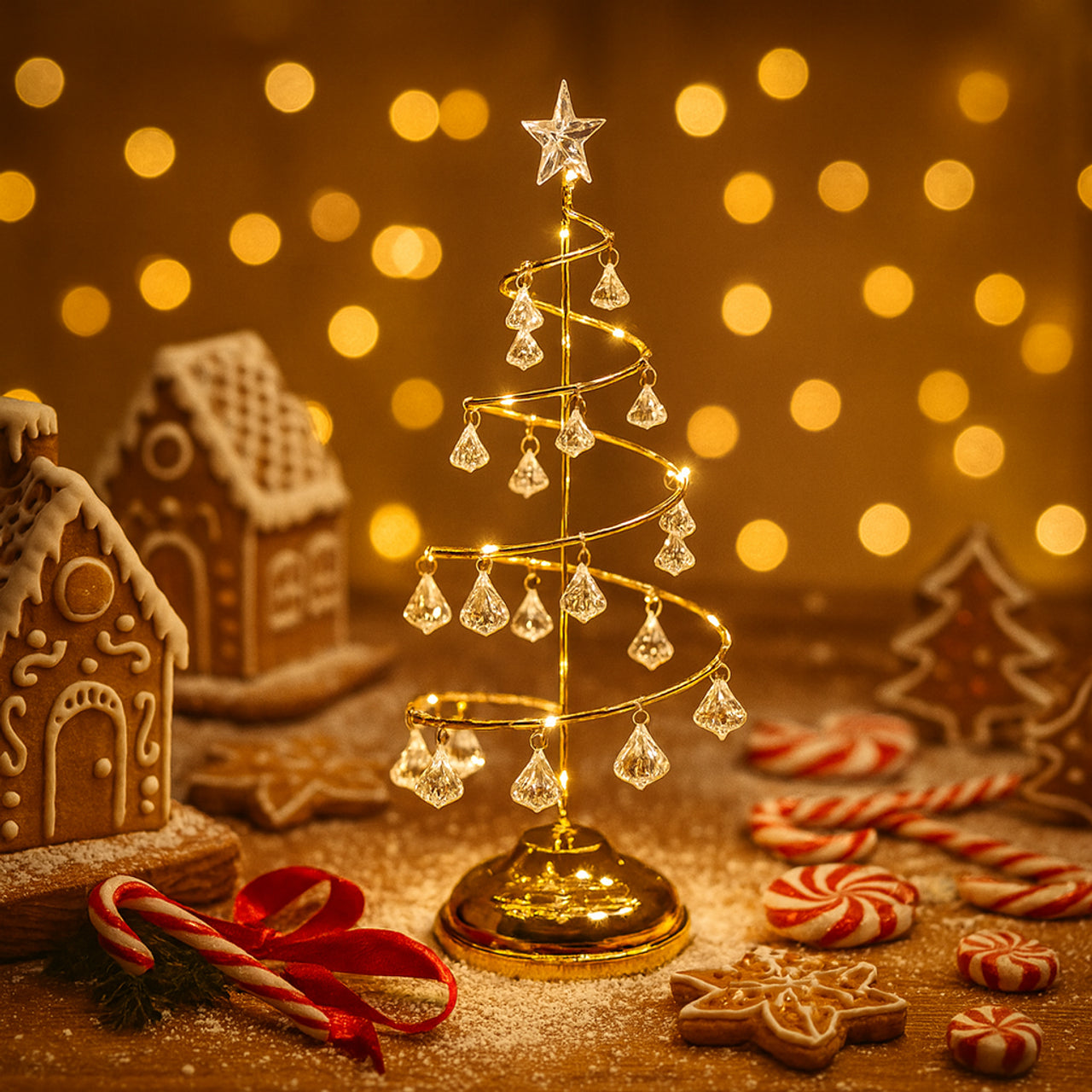 The Twinkling Christmas Tree by Casa Solaro™