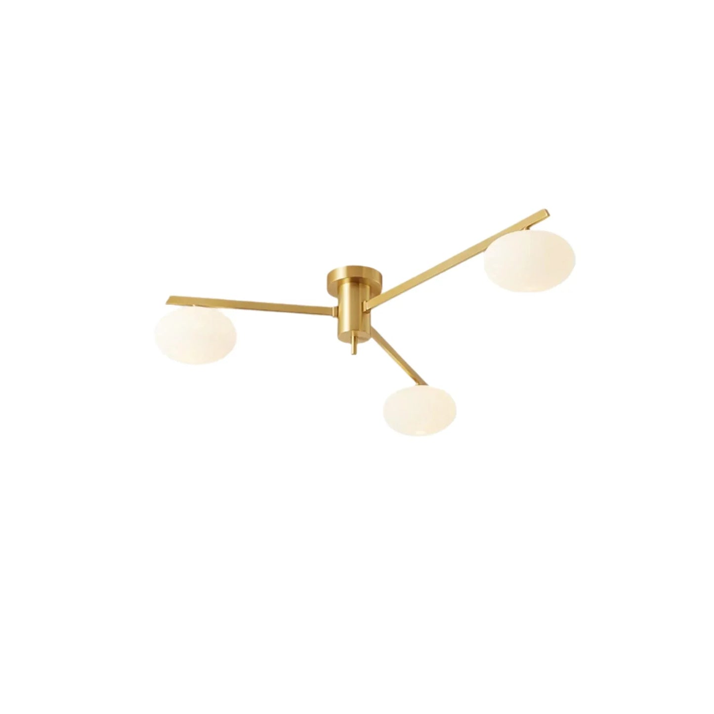 Drusilla Minimalist Scandinavian Glass Ceiling Lamp