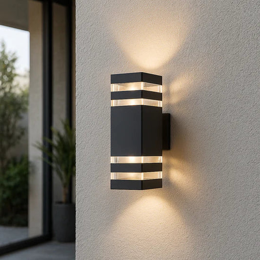 Lystria Two-layer Outdoor Wall Lamp
