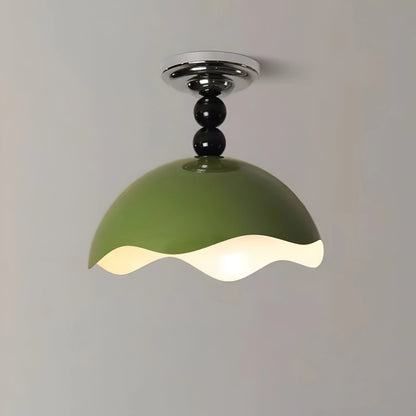 Rheana Modern Eggshell Cream Ceiling Lamp