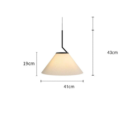 Soralia Scandinavian Pendant Lamp with Folded Design