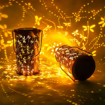 Twinkling Tree Dragonfly Lantern by Casa Solaro™