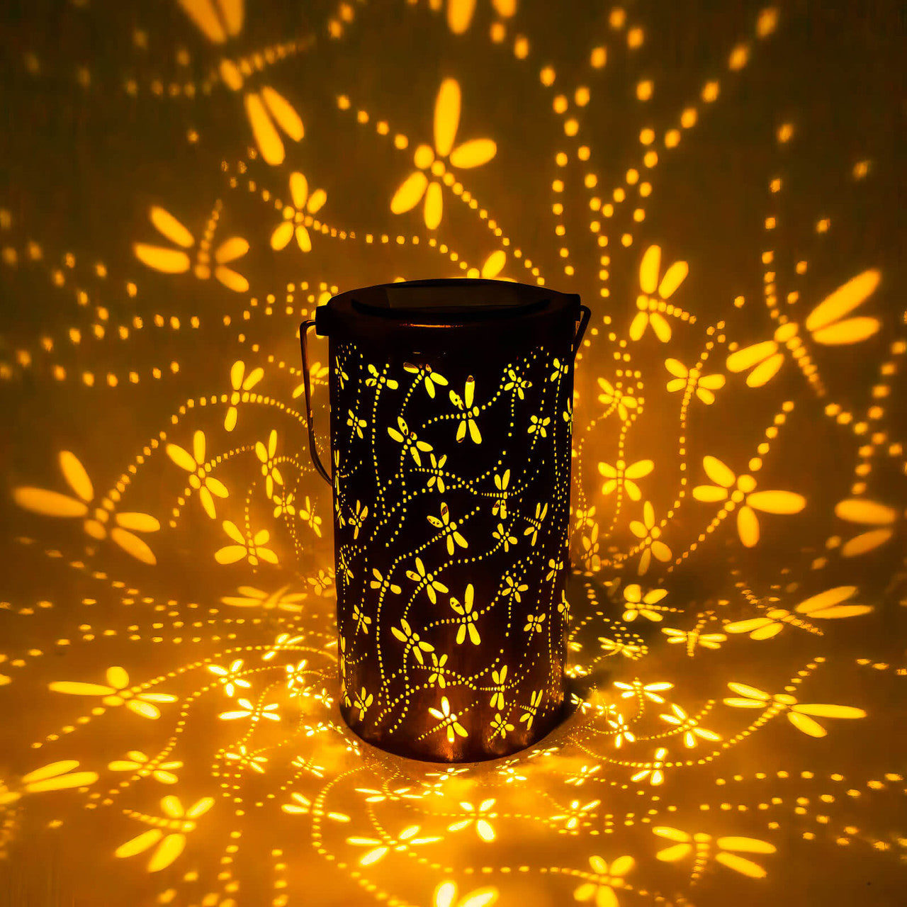 Twinkling Tree Dragonfly Lantern by Casa Solaro™