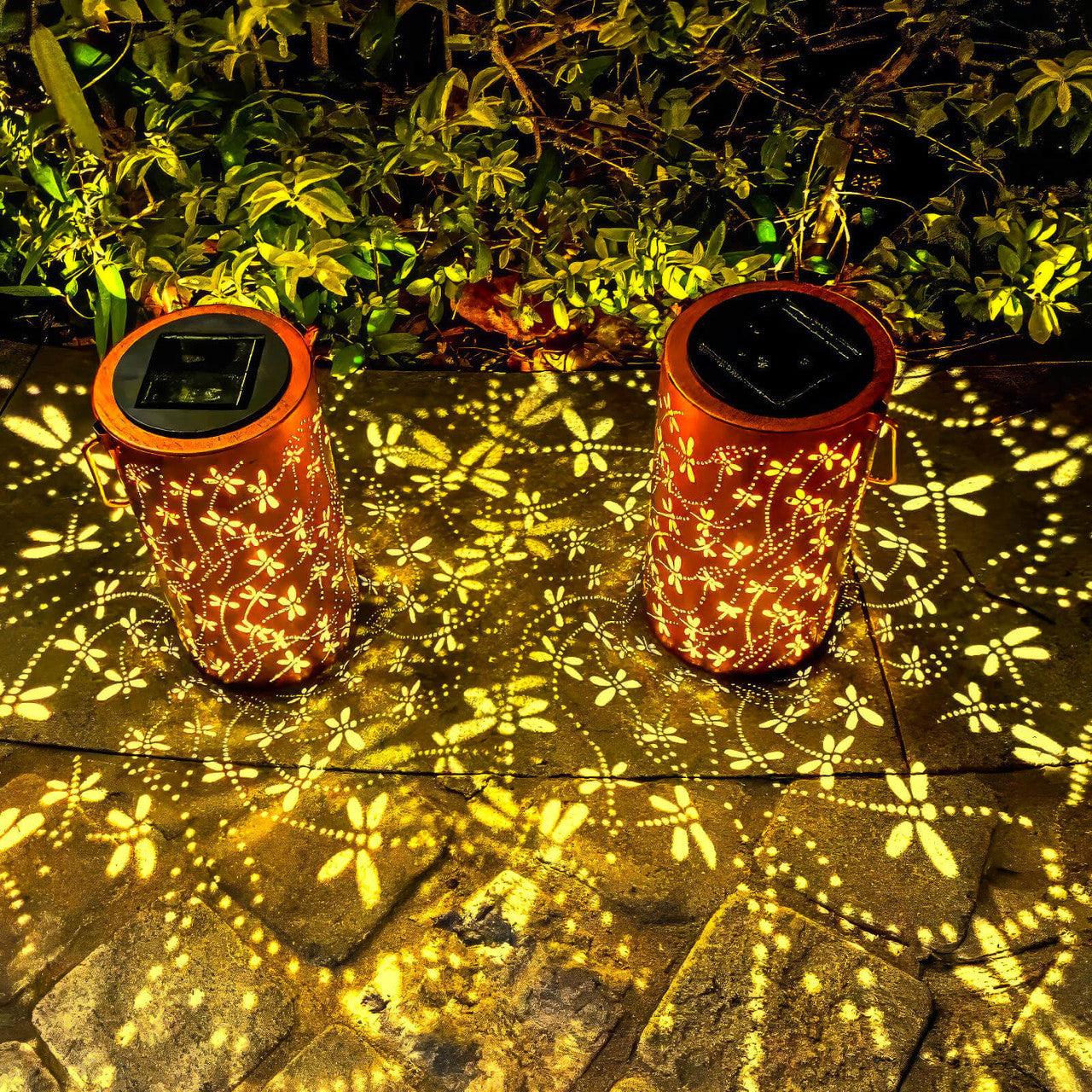 Twinkling Tree Dragonfly Lantern by Casa Solaro™