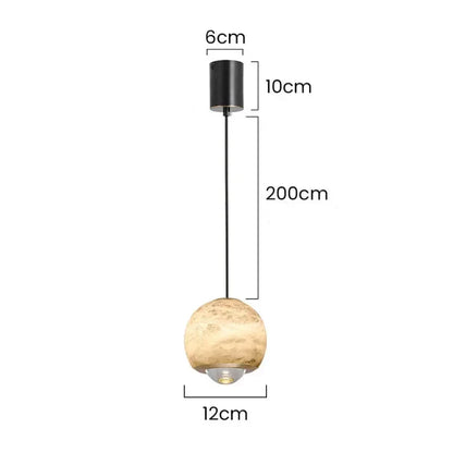 Silvanus Elegant Scandinavian Marble Pendant Lamp