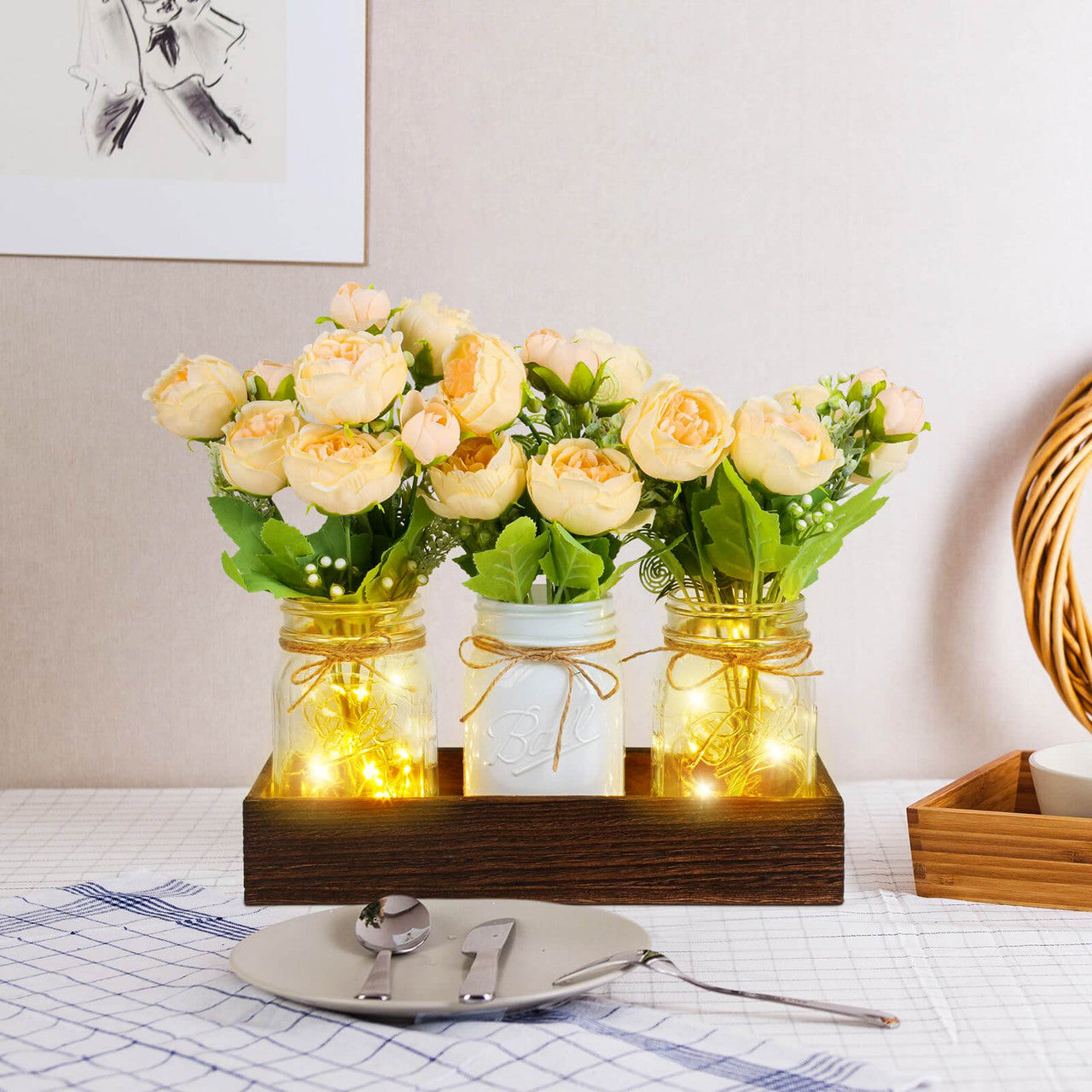 Twinkling Tree Bloom Jars by Casa Solaro™