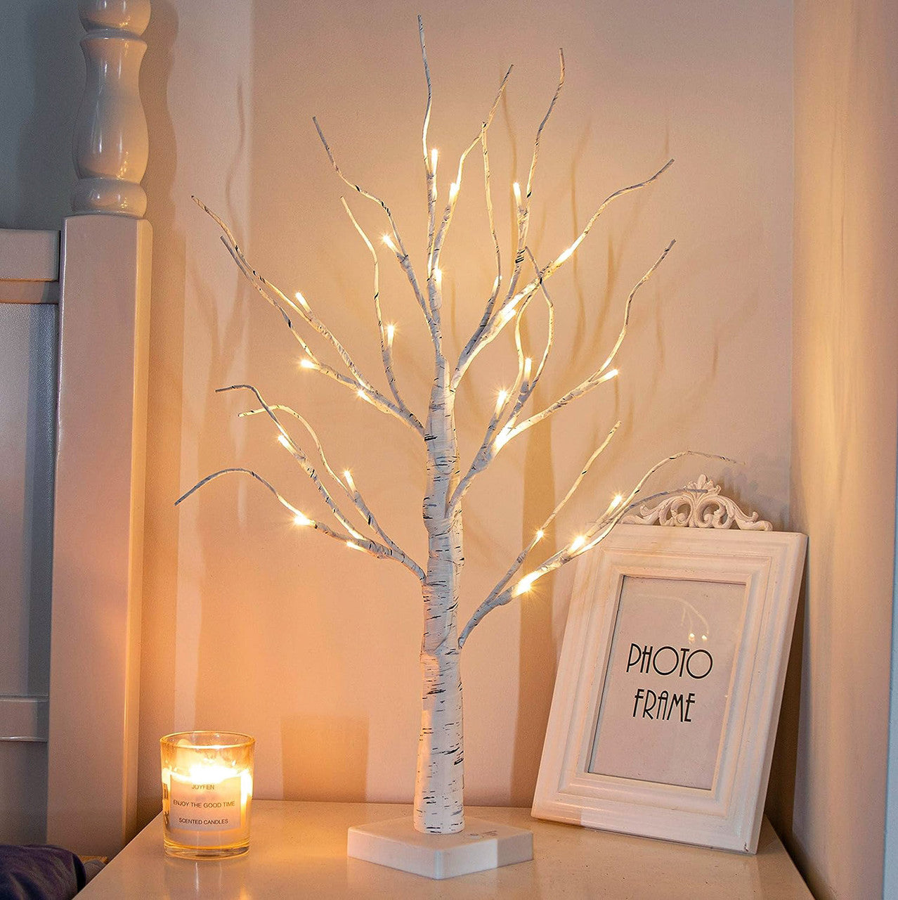 Twinkling Tree Birch Tree by Casa Solaro™