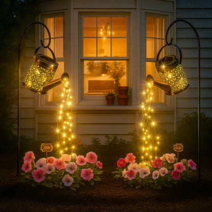 Twinkling Tree Watering Can by Casa Solaro™