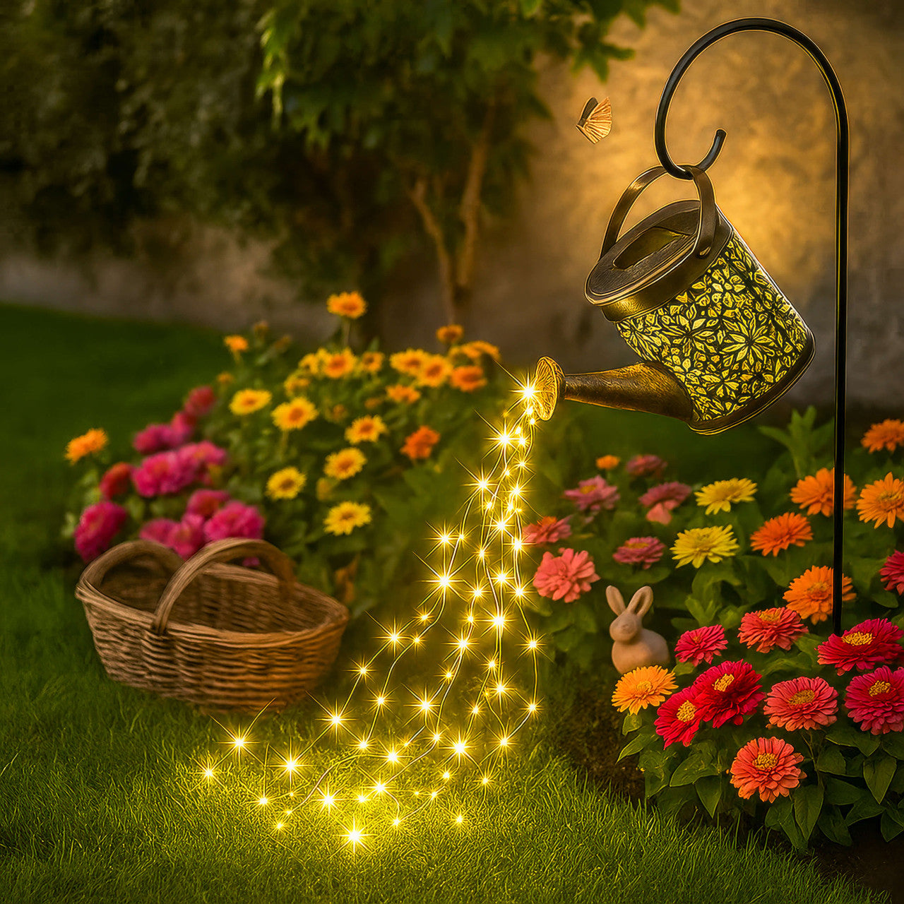 Twinkling Tree Watering Can by Casa Solaro™