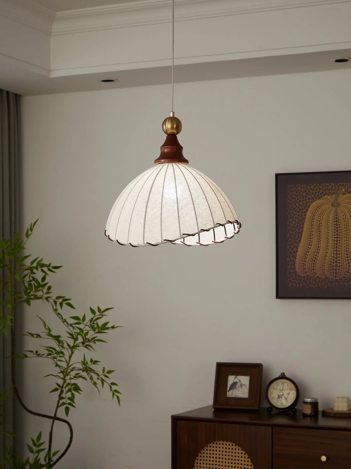 Velona Modern Fabric Pendant Lamp
