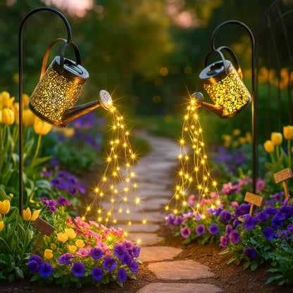 Twinkling Tree Watering Can by Casa Solaro™