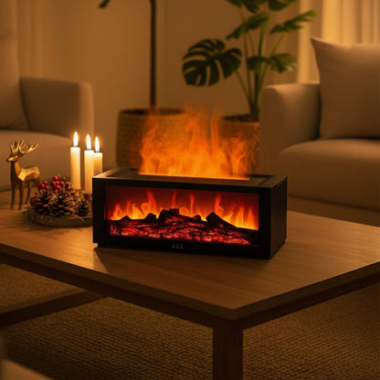 Twinkling Tree Fireplace Diffuser by Casa Solaro™