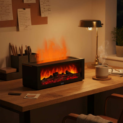 Twinkling Tree Fireplace Diffuser by Casa Solaro™